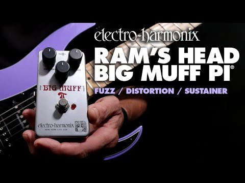 Electro Harmonix Ram's Head Big Muff Pi Fuzz/Distortion/Sustainer Effects Pedal