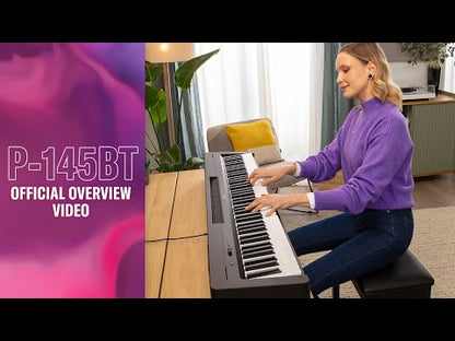 Yamaha P-145BTB Portable Digital Piano