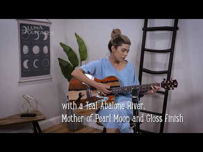 Luna Vista Stallion Acoustic Guitar w/Case