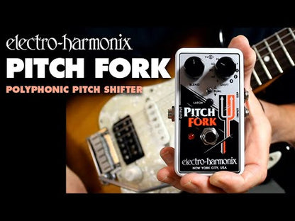 Electro Harmonix Pitch Fork Polyphonic Pitch Shifter Effects Pedal