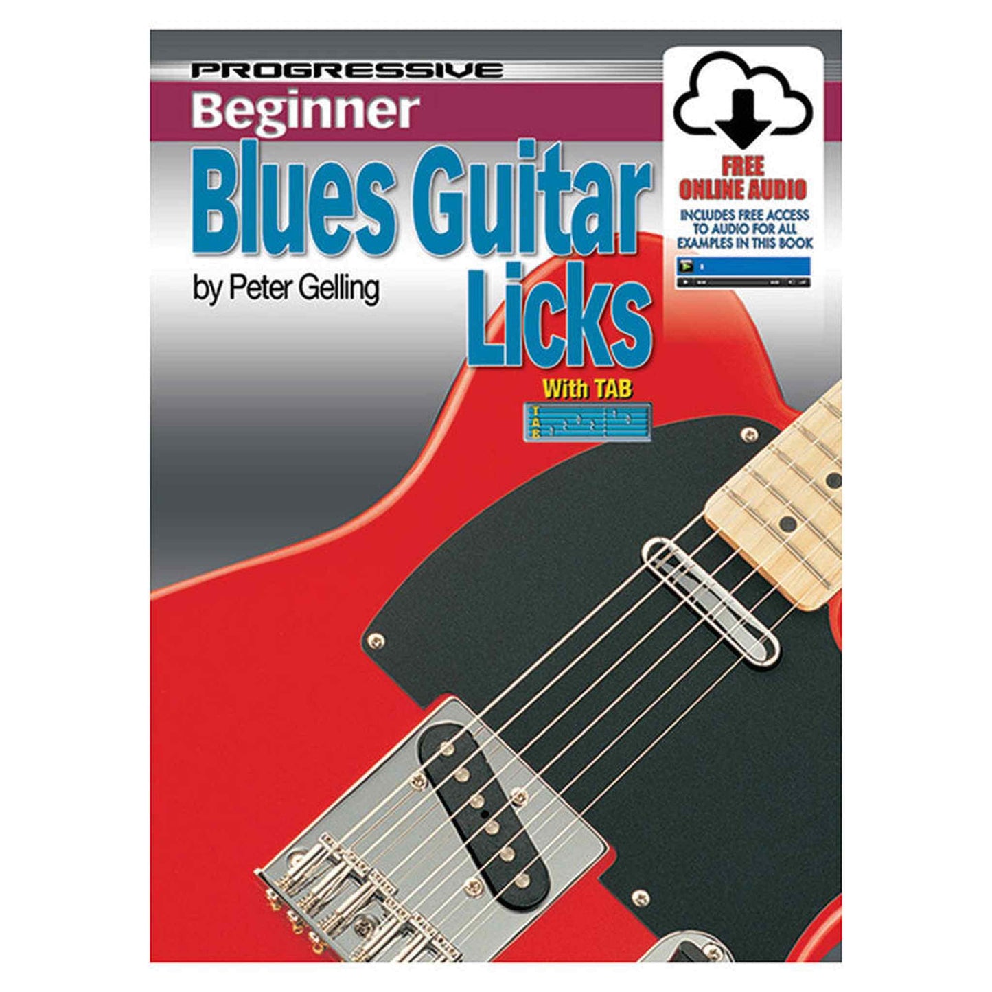 Progressive Beginner Blues Guitar Licks Book/Audio - Joondalup Music Centre