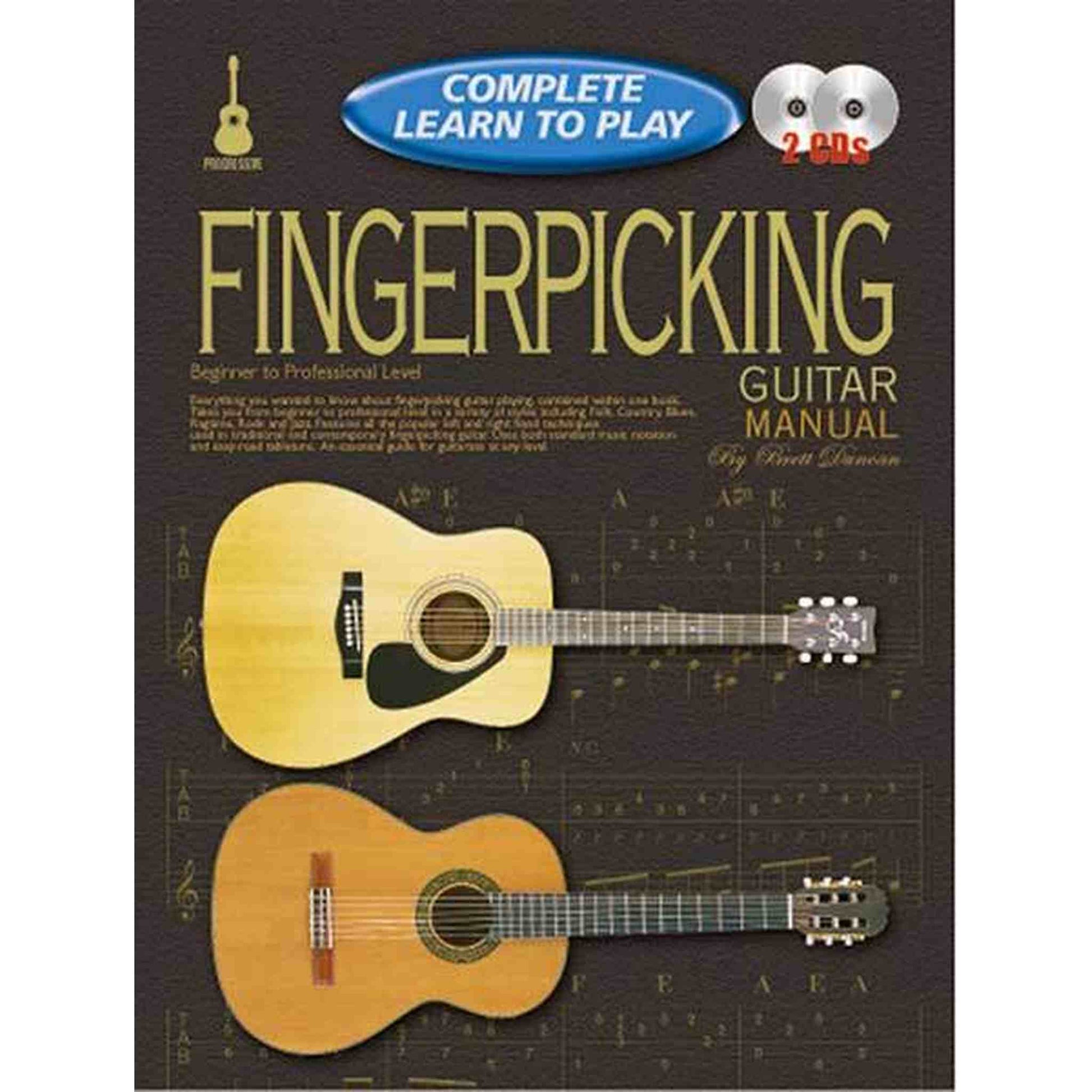 Progressive Complete Learn To Play - Fingerpicking Guitar w/ CD - Joondalup Music Centre