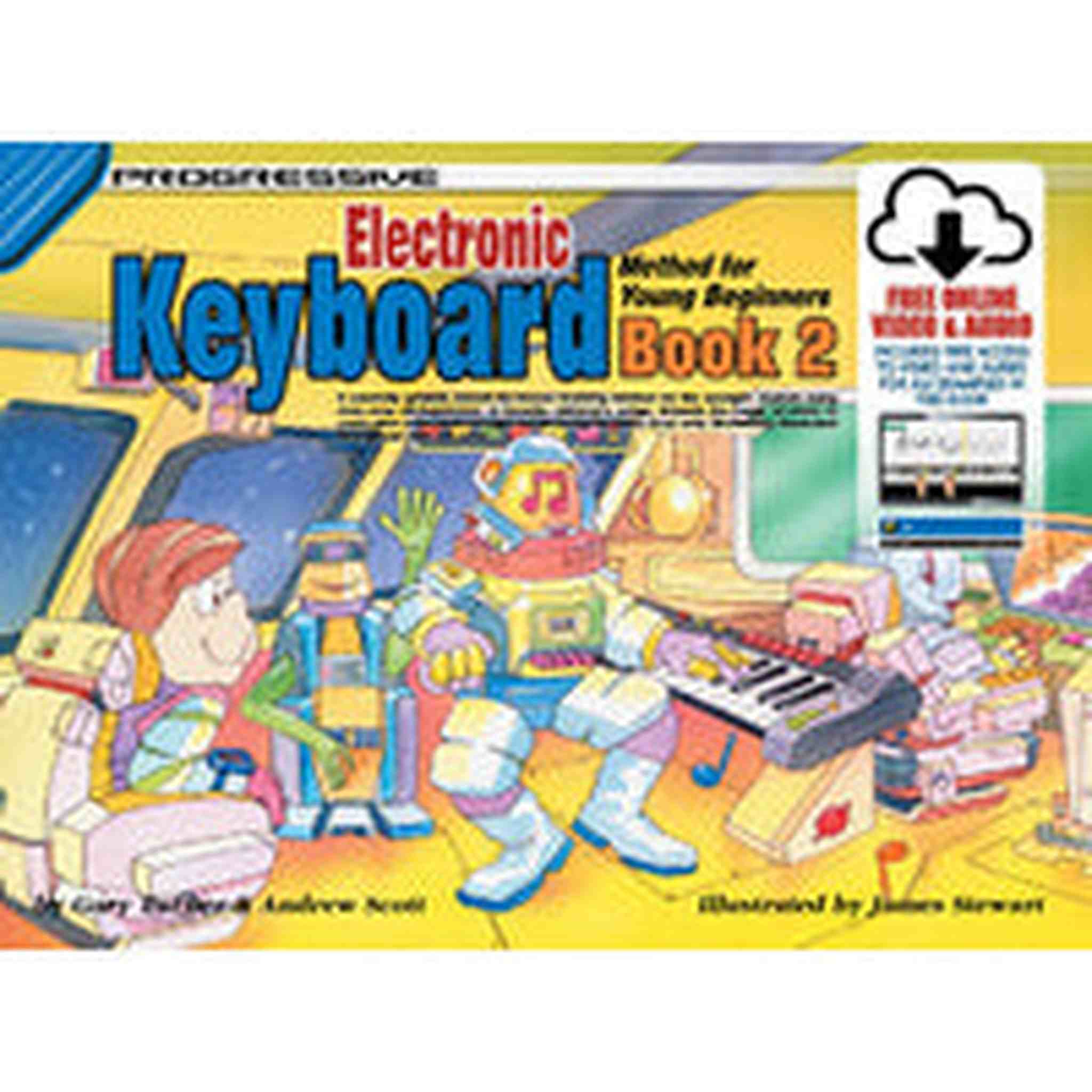 Keyboarding Book Progressive Electronic Keyboard Method For Young Beginners Book 2 ...