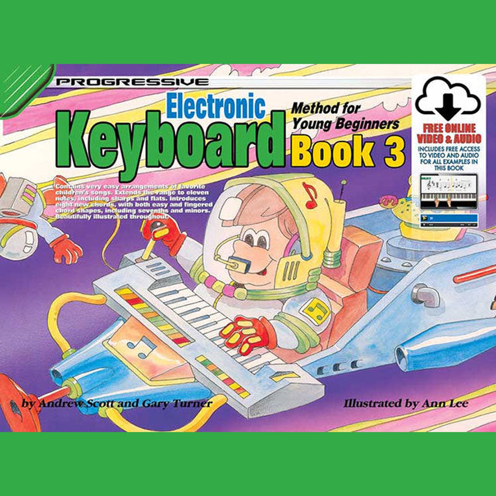 Progressive Electronic Keyboard Method For Young Beginners Book 3 - Joondalup Music Centre