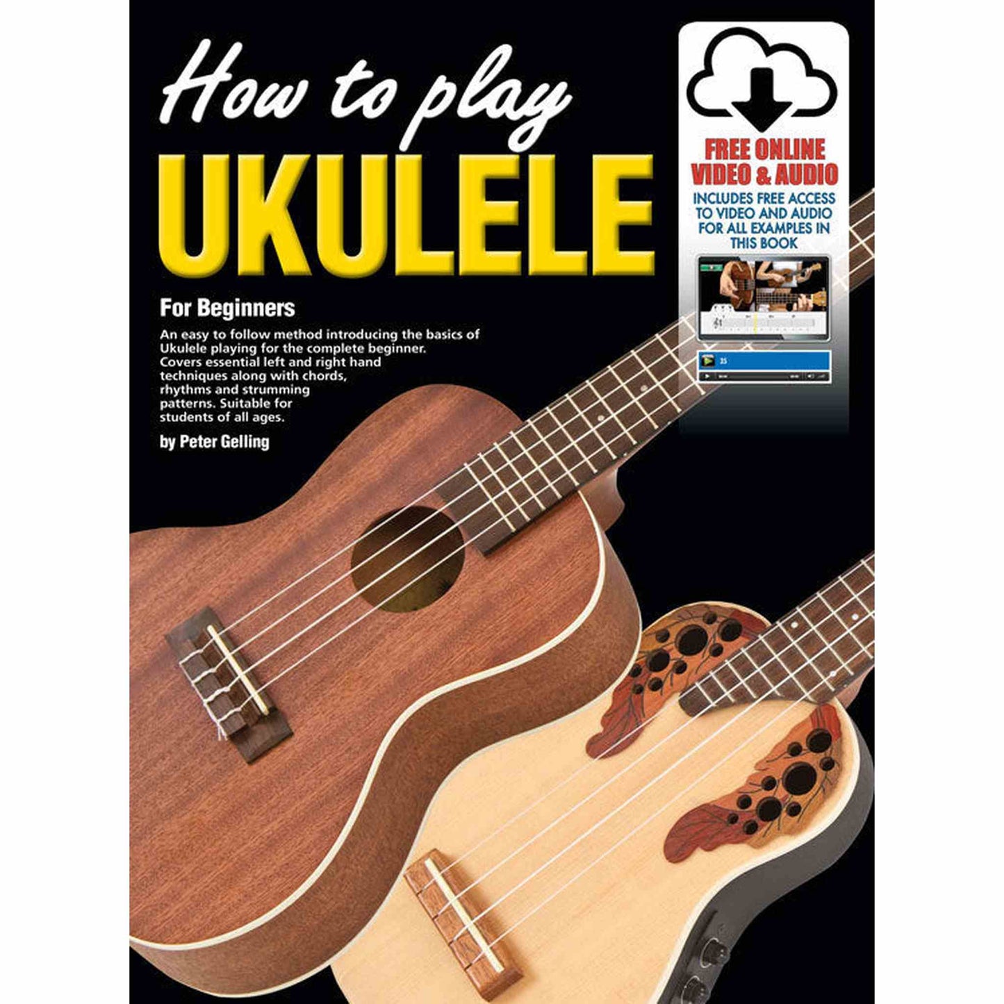 Progressive How To Play Ukulele Book/Online Video & Audio - Joondalup Music Centre