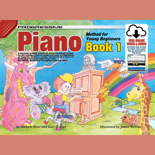 Progressive Piano Method For Young Beginners - Book 1 - Joondalup Music Centre