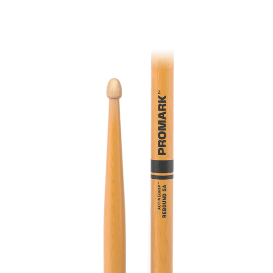 Promark Drum Stick - Rebound 5A Activegrip Clear Wood Tip - Joondalup Music Centre