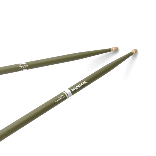 PROMARK DRUM STICKS - REBOUND 5A ACORN WOOD TIP GREEN - Joondalup Music Centre