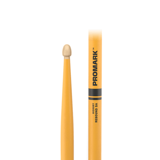 PROMARK DRUM STICKS - REBOUND 5A ACORN WOOD TIP YELLOW - Joondalup Music Centre