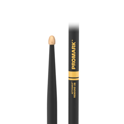Promark Drum Sticks - Rebound 2B Activegrip Wood Tip