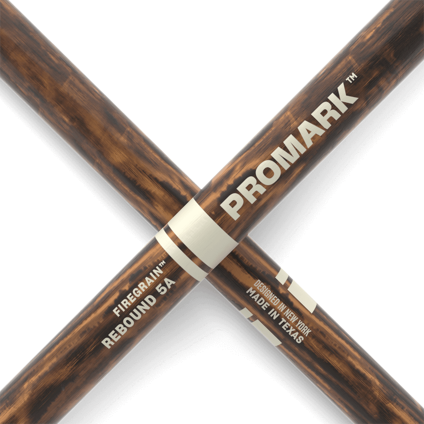 Promark R5AFG Rebound Firegrain 5A Wood Tip Drumsticks