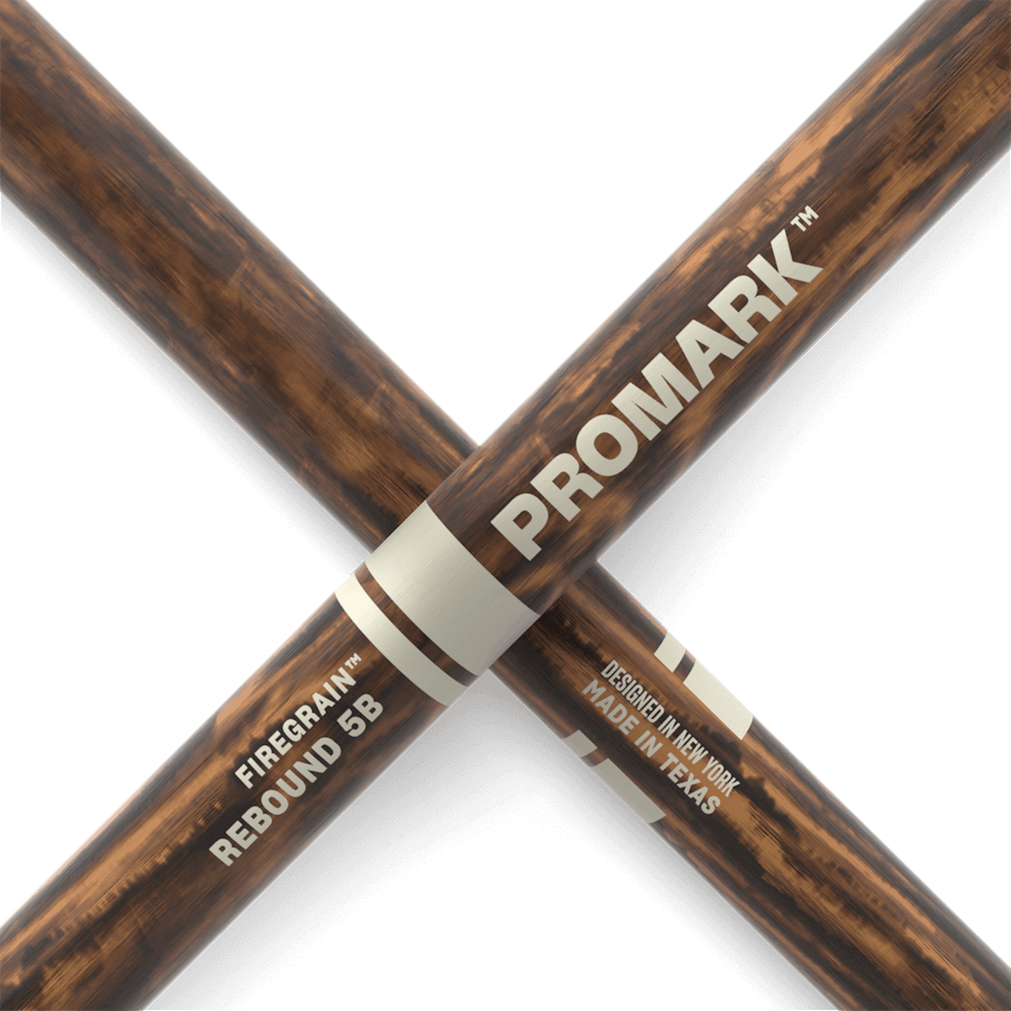Promark R5BFG Rebound Firegrain 5B Wood Tip Drumsticks