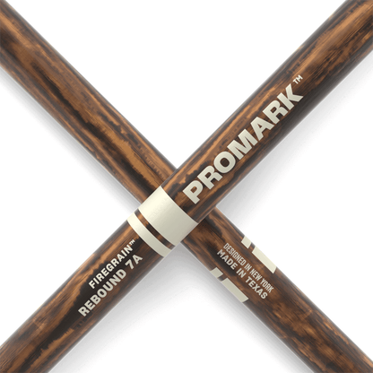 Promark R7AFG Rebound Firegrain 7A Wood Tip Drumsticks