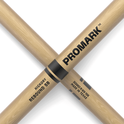 Promark Rebound 5B Hickory Drumstick - Acorn Nylon Tip