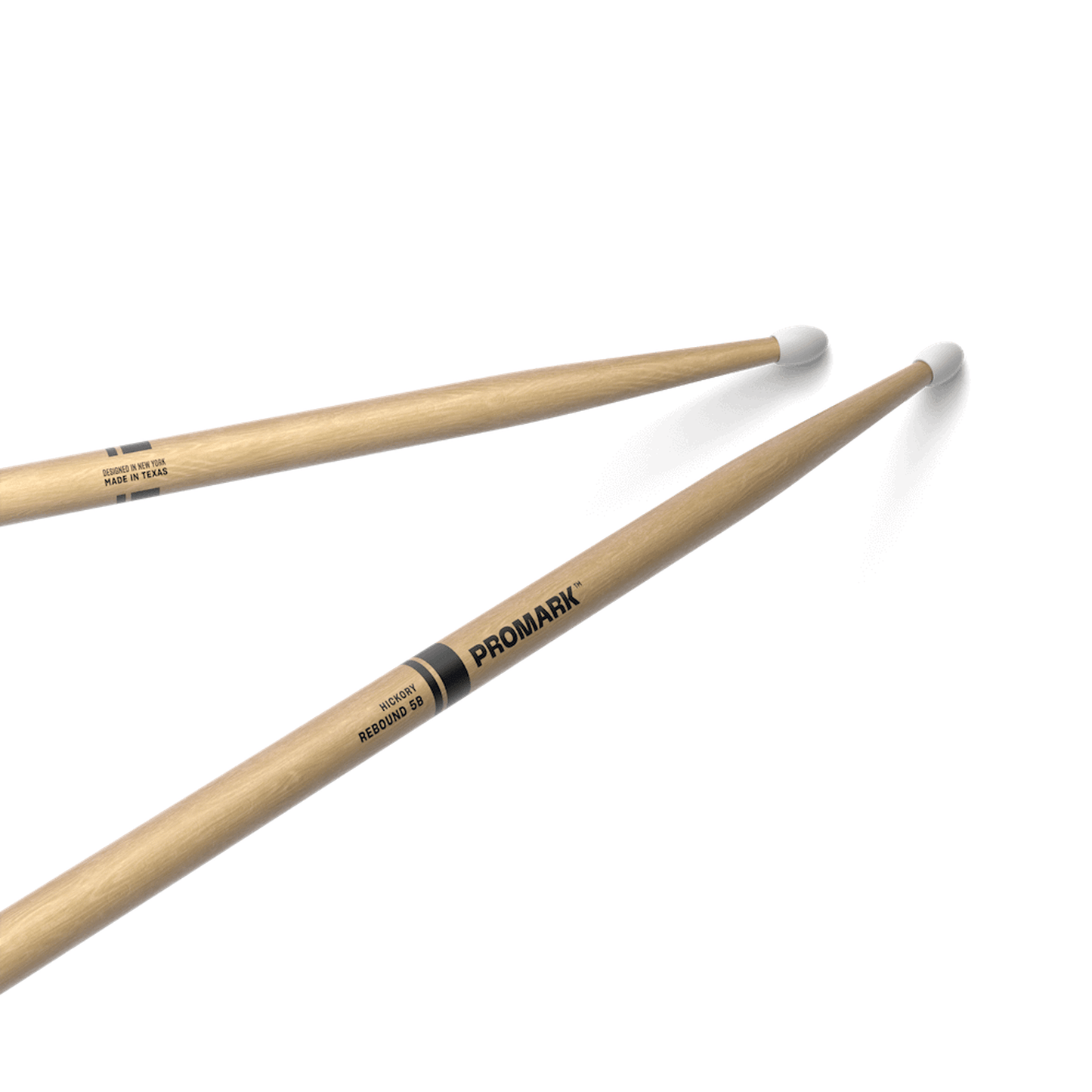 Promark Rebound 5B Hickory Drumstick - Acorn Nylon Tip