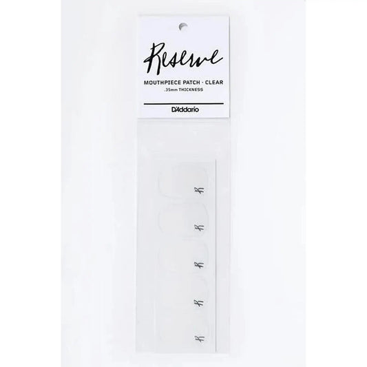 Rico RMP01C Mouthpiece Patches Clear - 5 Pack - CLARINET - [shop-name]
