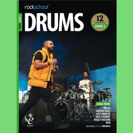 Rockschool Drums Grade 2 - 2018-2024 - Joondalup Music Centre