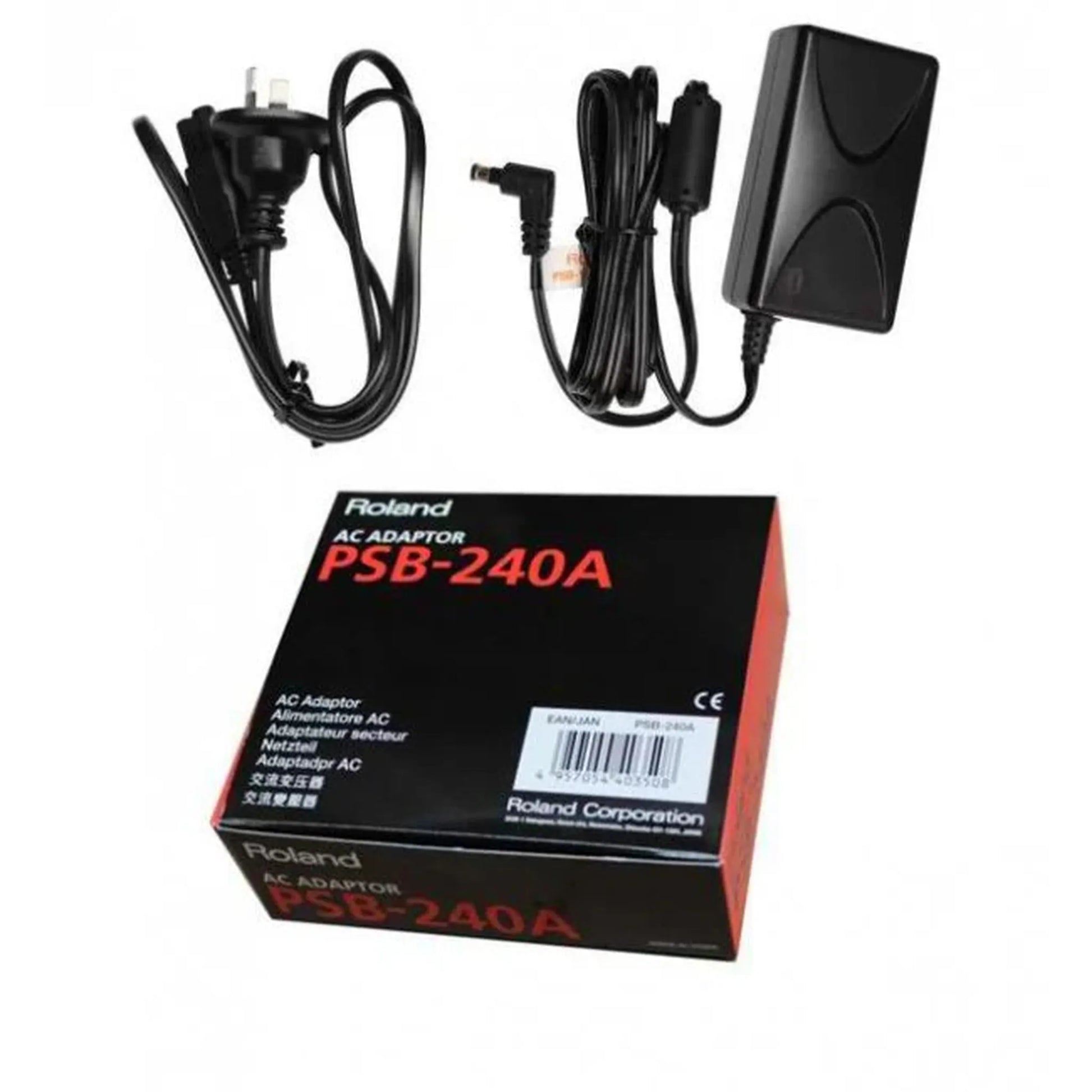 Roland PSB-240A Power Adaptor 9VDC 2000mA-CABLES & ADAPTORS-Joondalup Music Centre