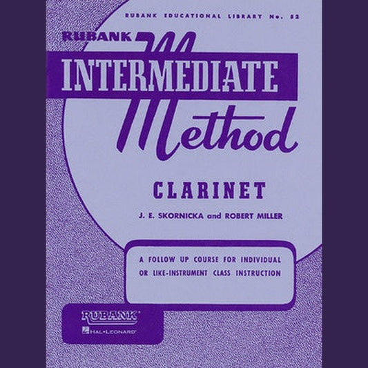 RUBANK INTERMEDIATE METHOD CLARINET - Joondalup Music Centre