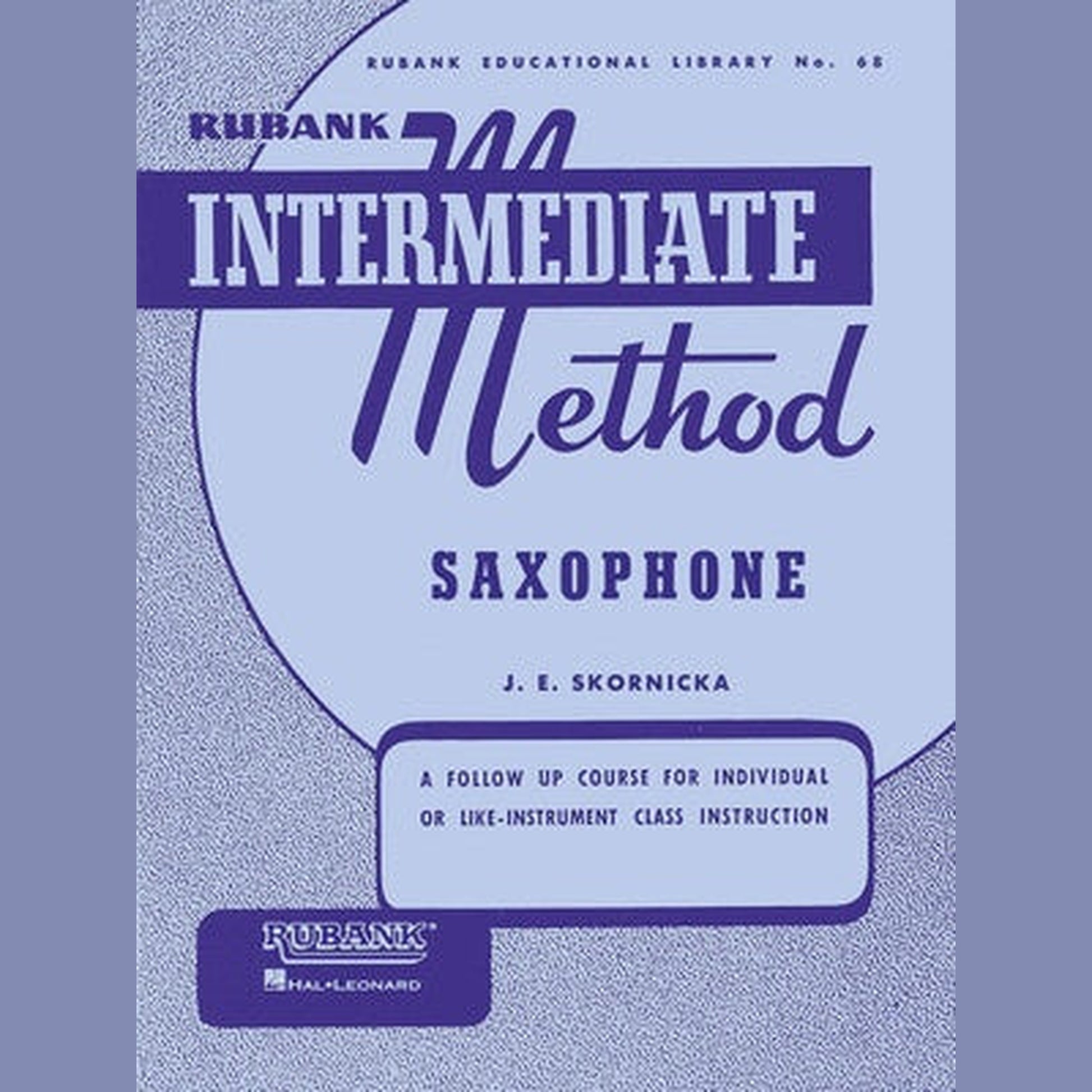 RUBANK INTERMEDIATE METHOD SAXOPHONE - Joondalup Music Centre