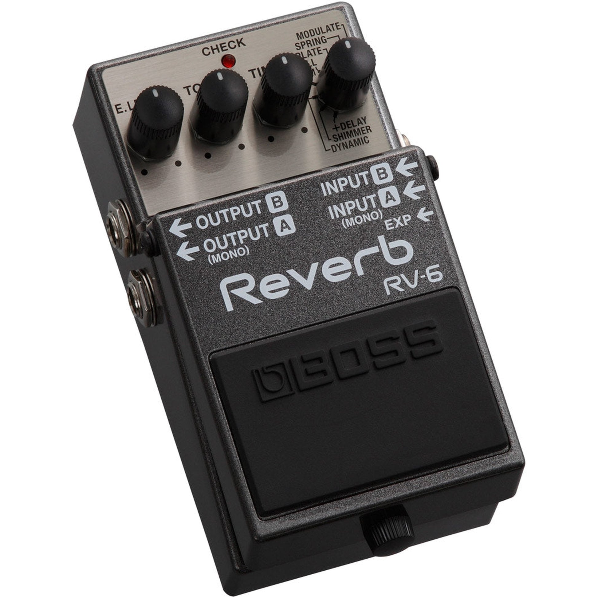 BOSS RV6 Digital Reverb Guitar Effects Pedal - Joondalup Music Centre