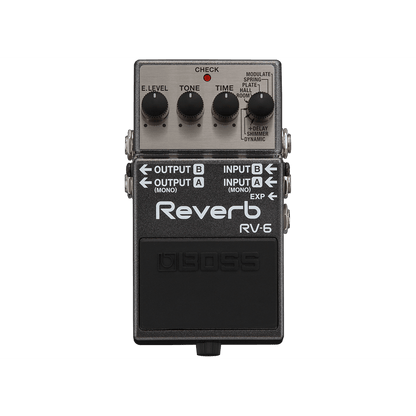 BOSS RV6 Digital Reverb Guitar Effects Pedal - Joondalup Music Centre