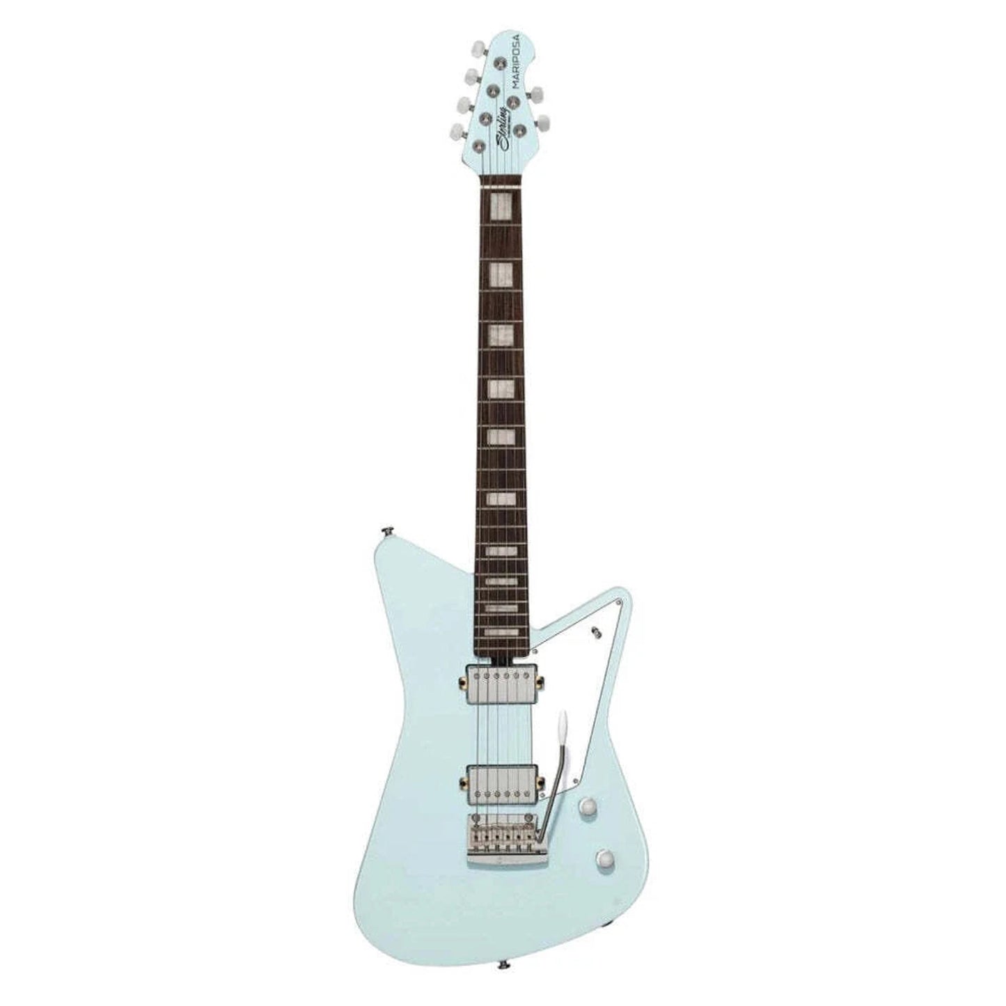 Sterling by Music Man Mariposa Electric Guitar – Daphne Blue