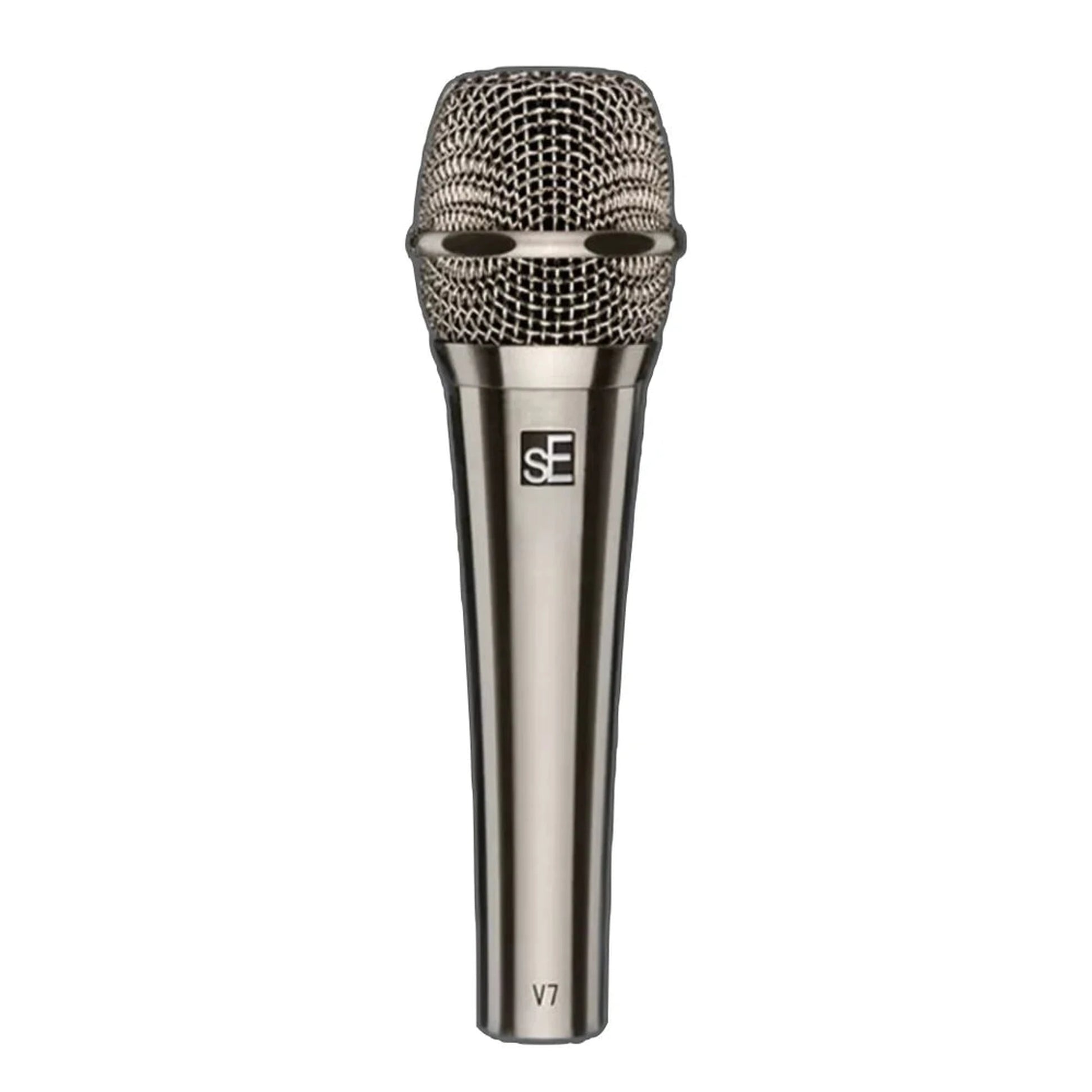 sE Electronics V7 Supercardioid Dynamic Vocal Microphone - Brushed Nickel from Joondalup Music Centre