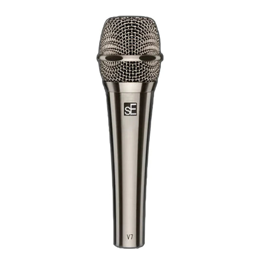 sE Electronics V7 Supercardioid Dynamic Vocal Microphone - Brushed Nickel from Joondalup Music Centre