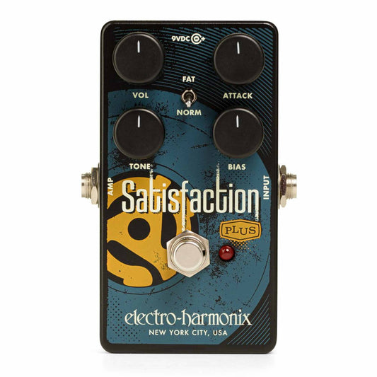 Electro Harmonix Satisfaction Plus Fuzz Effects Pedal