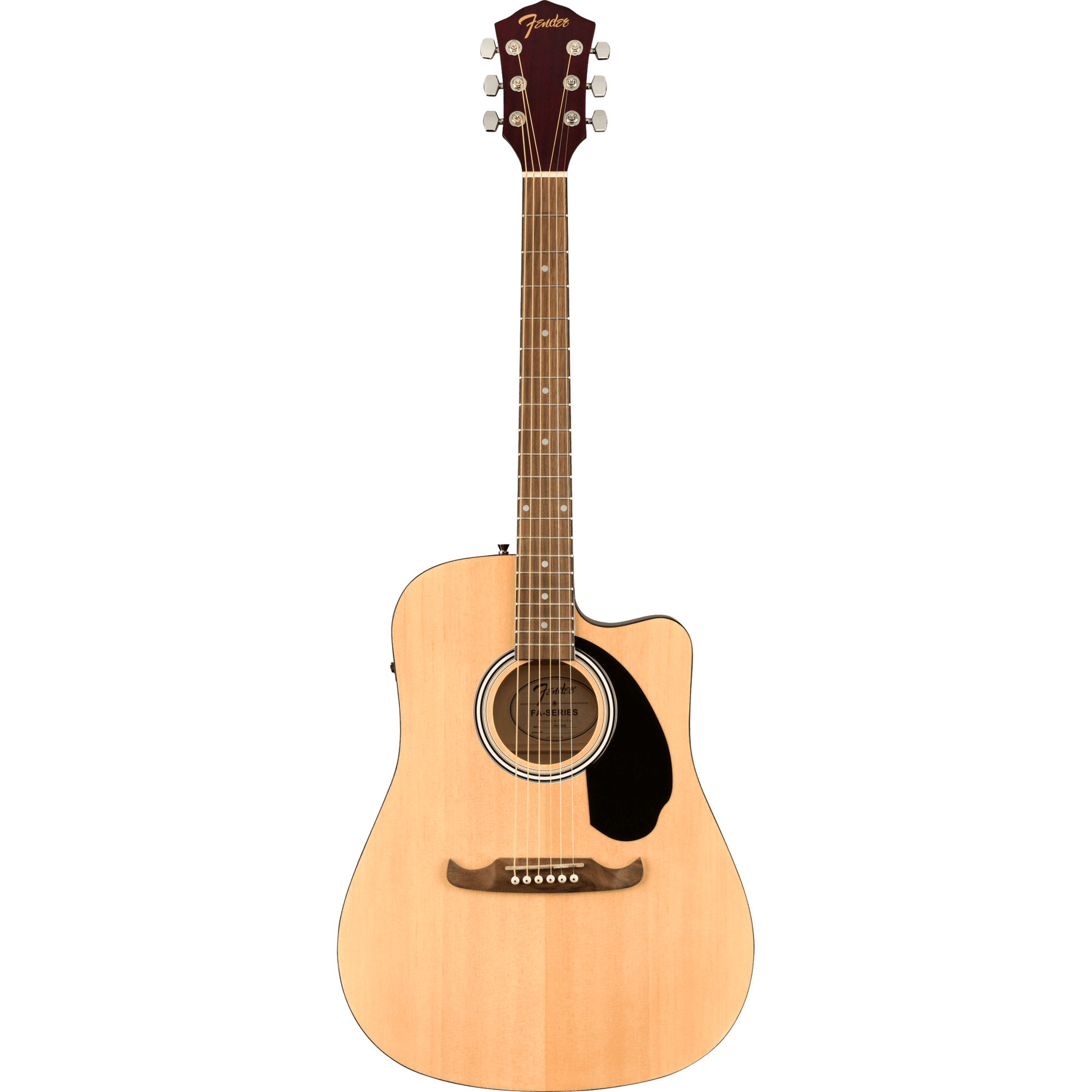 Fender FA-125CE Acoustic Guitar - Natural-ACOUSTIC GUITAR-Joondalup Music Centre