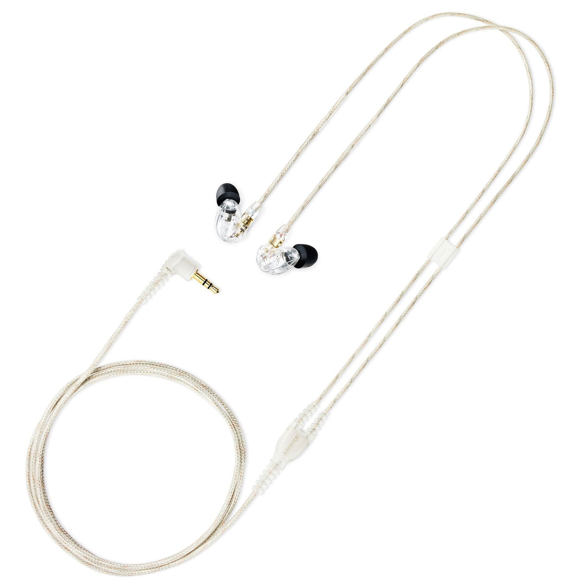 SHURE SE215 SOUND ISOLATING EARPHONES - CLEAR - Joondalup Music Centre