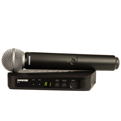 SHURE BLX24/SM58 WIRELESS HANDHELD SYSTEM - Joondalup Music Centre