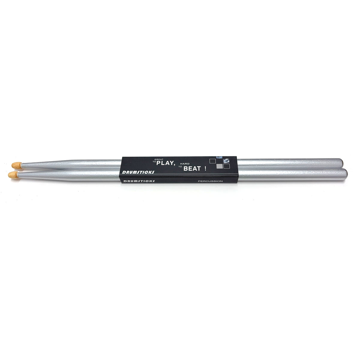 JMC Super Fun Neon Drumsticks - Silver Surfer