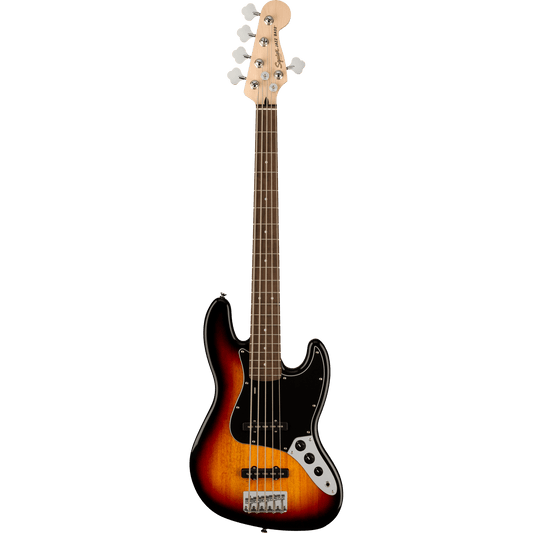 SQUIER AFFINITY 5-STRING JAZZ BASS - 3 TONE SUNBURST - Joondalup Music Centre