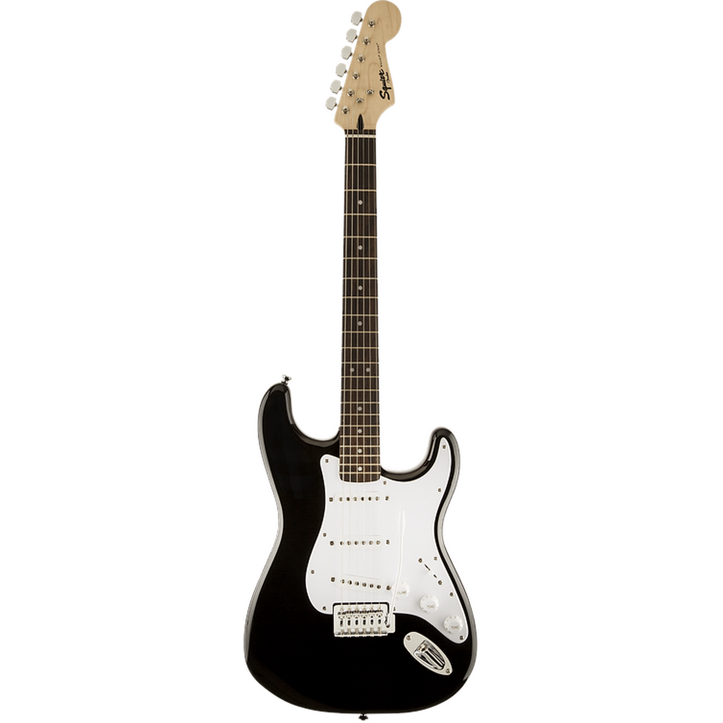 Squier Bullet Stratocaser Hardtail HSS Electric Guitar - Black