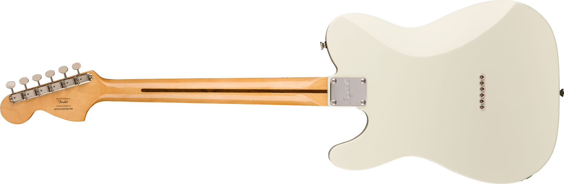 Squier Classic Vibe 60s Telecaster Deluxe - Maple/ Olympic White - Joondalup Music Centre