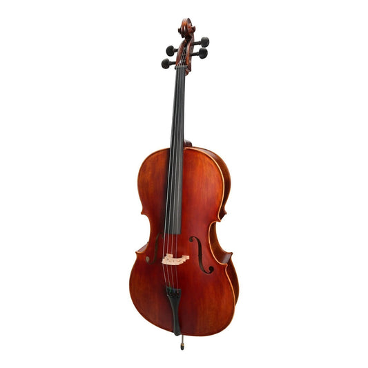 Steinhoff 4/4 Size Solid Top Student Cello Outfit - Antique Finish - Joondalup Music Centre