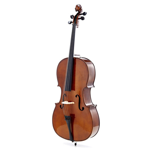STENTOR STUDENT 2 4/4 SIZE CELLO OUTFIT - GOLDEN CHESTNUT - Joondalup Music Centre