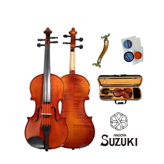 Suzuki SV-15AL 4/4 Solid Top Student Violin Outfit