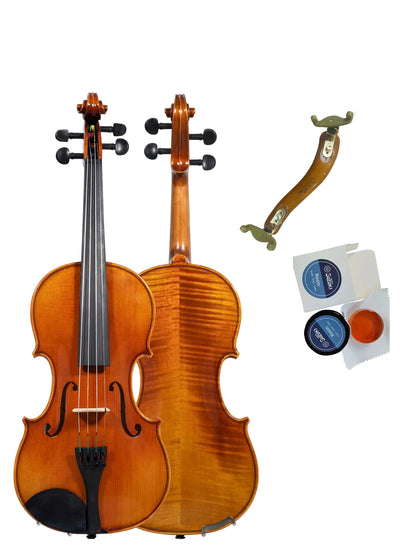 Suzuki SV-18AL Advanced Solid Spruce Top 4/4 Violin Outfit