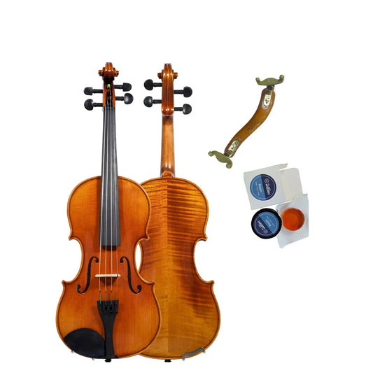 Suzuki SV-18AL Advanced Solid Spruce Top 4/4 Violin Outfit