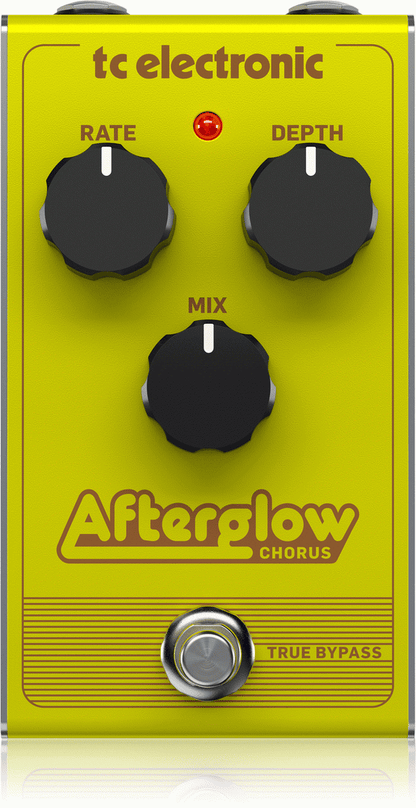 TC ELECTRONIC AFTERGLOW CHORUS EFFECTS PEDAL - Joondalup Music Centre