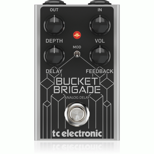 TC ELECTRONIC BUCKET BRIGADE ANALOG DELAY EFFECTS PEDAL - Joondalup Music Centre