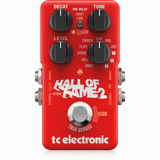 TC Electronic Hall Of Fame 2 Reverb Effects Pedal - Joondalup Music Centre