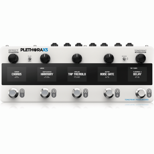 TC Electronic Plethora X5 Multi Effects Pedal - Joondalup Music Centre