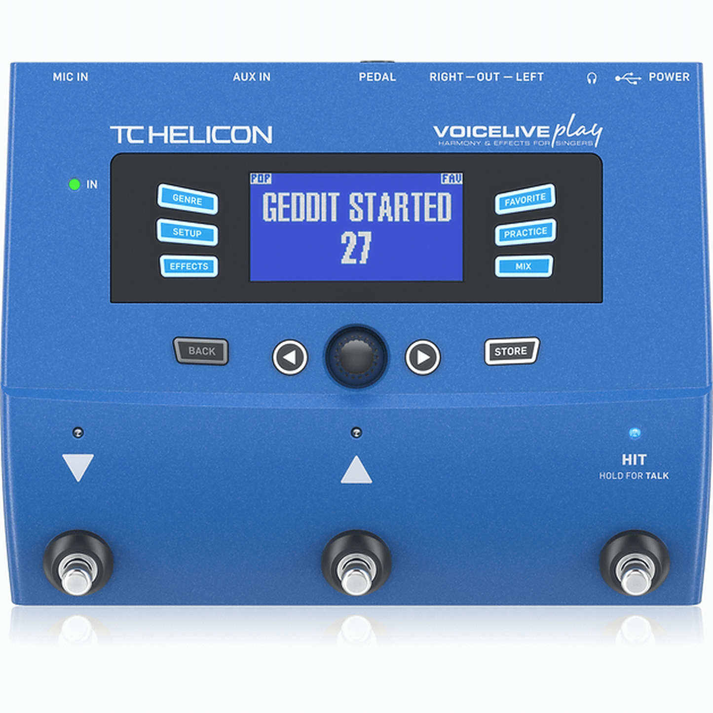 TC HELICON VOICELIVE PLAY VOCAL EFFECTS PEDAL - Joondalup Music Centre