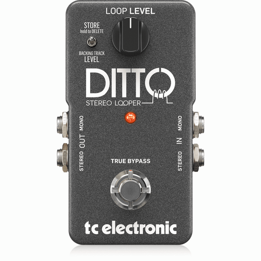 TC ELECTRONIC DITTO STEREO LOOPER PEDAL - Joondalup Music Centre