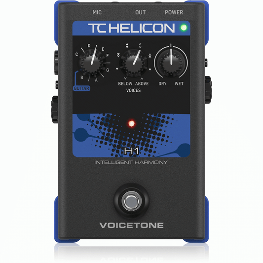 TC HELICON VOICETONE H1 VOCAL EFFECTS PEDAL - Joondalup Music Centre