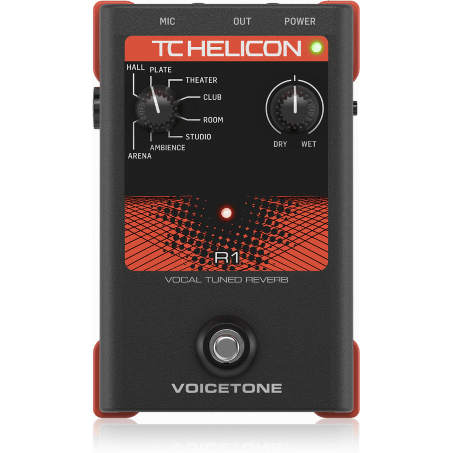 TC HELICON VOICETONE R1 VOCAL EFFECTS PEDAL - Joondalup Music Centre